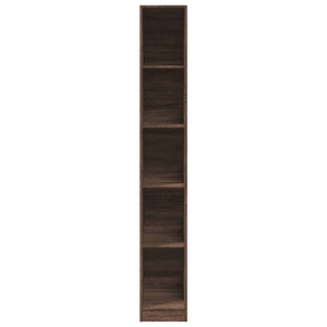 vidaXL Wardrobe Brown Oak 30x50x200 cm Engineered Wood