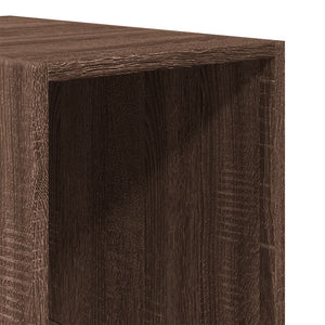 vidaXL Wardrobe Brown Oak 30x50x200 cm Engineered Wood