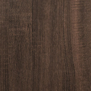 vidaXL Wardrobe Brown Oak 30x50x200 cm Engineered Wood