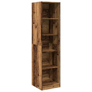 vidaXL Wardrobe Old Wood 50x50x200 cm Engineered Wood