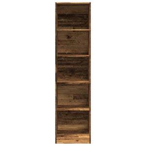 vidaXL Wardrobe Old Wood 50x50x200 cm Engineered Wood