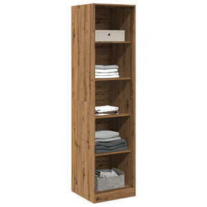 vidaXL Wardrobe Artisian Oak 50x50x200 cm Engineered Wood