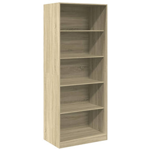 vidaXL Wardrobe Sonoma Oak 80x50x200 cm Engineered Wood