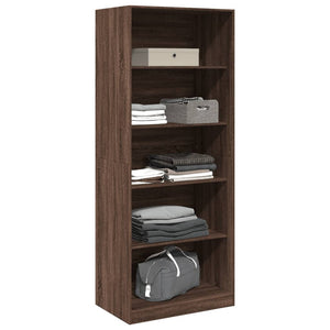 vidaXL Wardrobe Brown Oak 80x50x200 cm Engineered Wood