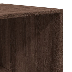 vidaXL Wardrobe Brown Oak 80x50x200 cm Engineered Wood