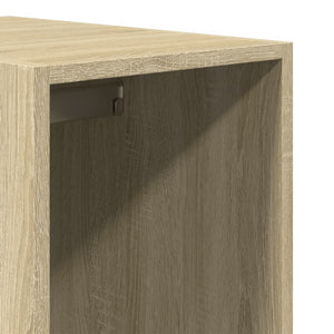 vidaXL Wardrobe Sonoma Oak 30x50x200 cm Engineered Wood