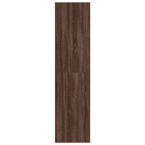 vidaXL Wardrobe Brown Oak 30x50x200 cm Engineered Wood