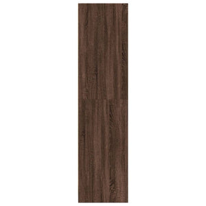 vidaXL Wardrobe Brown Oak 80x50x200 cm Engineered Wood