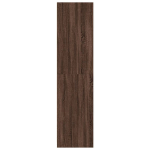 vidaXL Wardrobe Brown Oak 100x50x200 cm Engineered Wood