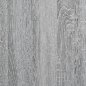 vidaXL Wardrobe Grey Sonoma 30x50x200 cm Engineered Wood