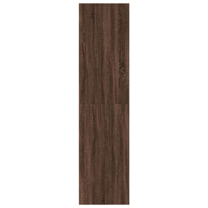 vidaXL Wardrobe Brown Oak 30x50x200 cm Engineered Wood