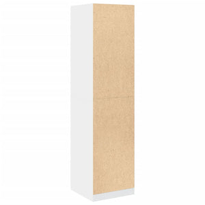 vidaXL Wardrobe White 50x50x200 cm Engineered Wood