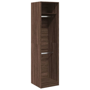 vidaXL Wardrobe Brown Oak 50x50x200 cm Engineered Wood