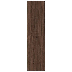 vidaXL Wardrobe Brown Oak 50x50x200 cm Engineered Wood