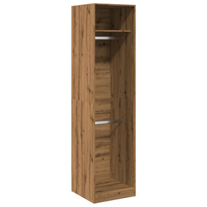 vidaXL Wardrobe Artisian Oak 50x50x200 cm Engineered Wood