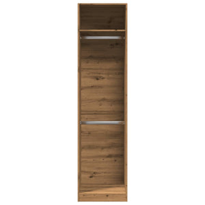 vidaXL Wardrobe Artisian Oak 50x50x200 cm Engineered Wood