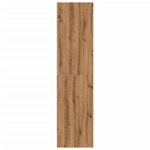 vidaXL Wardrobe Artisian Oak 80x50x200 cm Engineered Wood