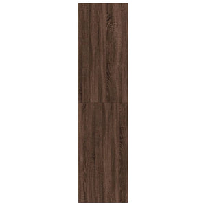 vidaXL Wardrobe Brown Oak 100x50x200 cm Engineered Wood