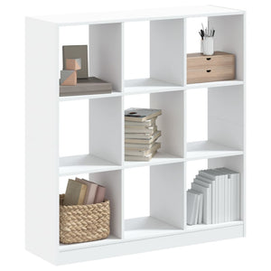 vidaXL Bookcase White 102x32x108 cm Engineered Wood