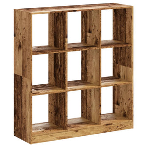 vidaXL Bookcase Old Wood 102x32x108 cm Engineered Wood