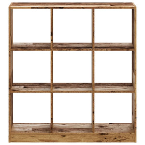 vidaXL Bookcase Old Wood 102x32x108 cm Engineered Wood