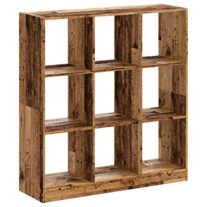 vidaXL Bookcase Old Wood 102x32x108 cm Engineered Wood