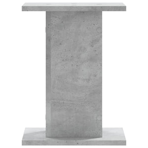 vidaXL Plant Stands 2 pcs Concrete Grey 30x30x40 cm Engineered Wood