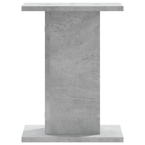 vidaXL Plant Stands 2 pcs Concrete Grey 30x30x40 cm Engineered Wood