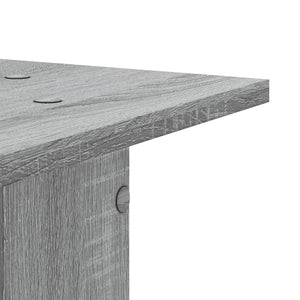 vidaXL Plant Stands 2 pcs Grey Sonoma 30x30x40 cm Engineered Wood