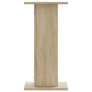 vidaXL Plant Stands 2 pcs Sonoma Oak 30x30x60 cm Engineered Wood