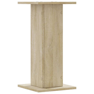 vidaXL Plant Stands 2 pcs Sonoma Oak 30x30x60 cm Engineered Wood