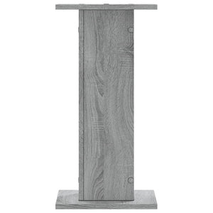 vidaXL Plant Stands 2 pcs Grey Sonoma 30x30x60 cm Engineered Wood