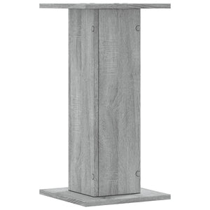 vidaXL Plant Stands 2 pcs Grey Sonoma 30x30x60 cm Engineered Wood