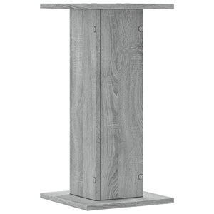 vidaXL Plant Stands 2 pcs Grey Sonoma 30x30x60 cm Engineered Wood