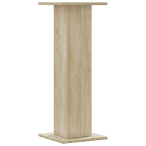 vidaXL Plant Stands 2 pcs Sonoma Oak 30x30x80 cm Engineered Wood