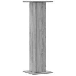 vidaXL Plant Stands 2 pcs Grey Sonoma 30x30x95 cm Engineered Wood