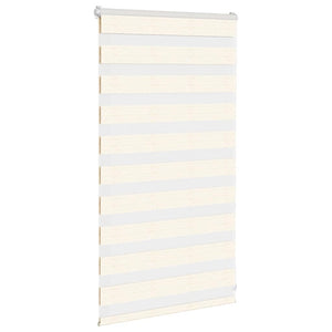 vidaXL Zebra Blind Marble Beige 70x100 cm Fabric Width 65.9 cm Polyester