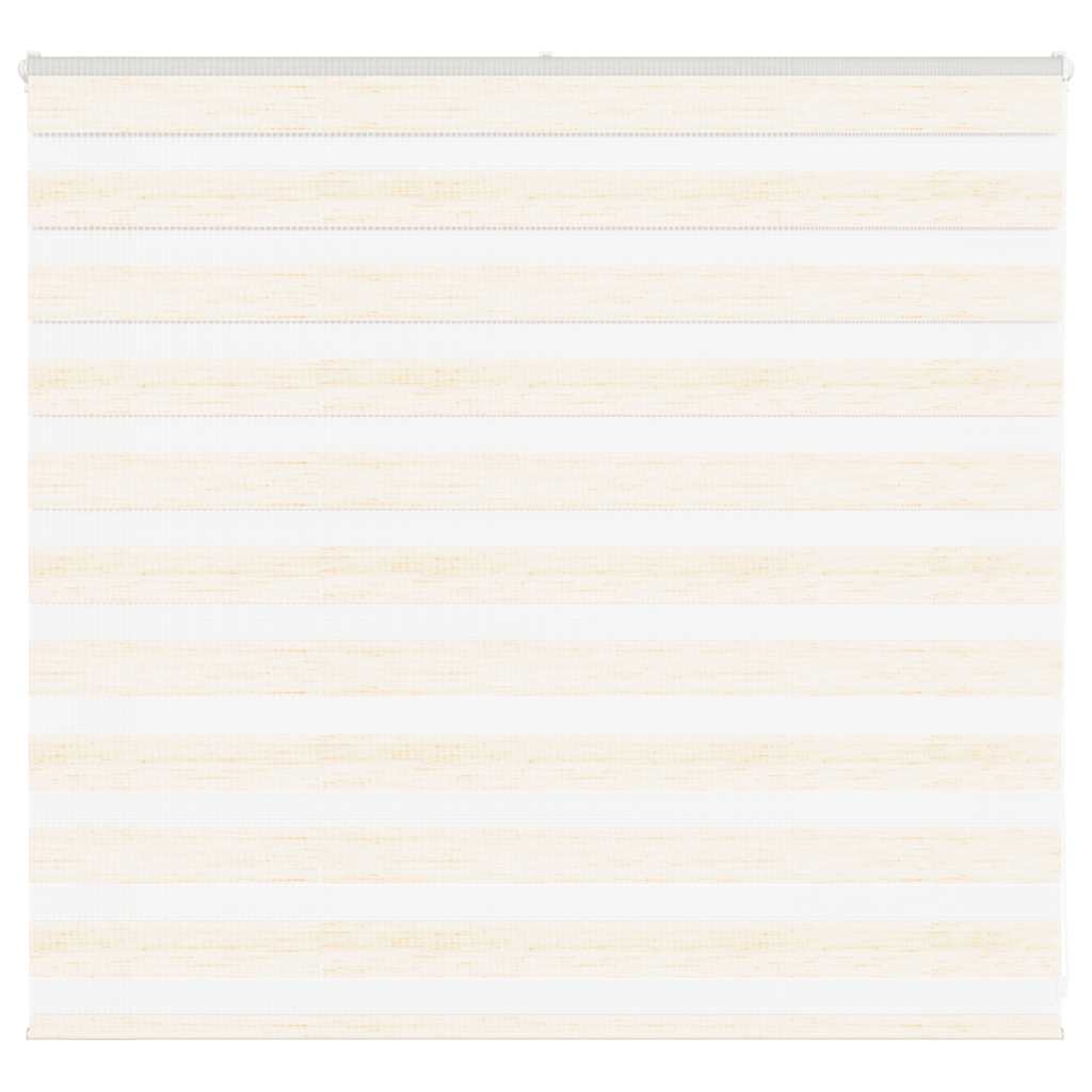 vidaXL Zebra Blind Marble Beige 155x100 cm Fabric Width 150.9 cm Polyester