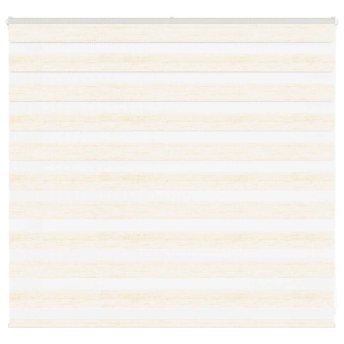 vidaXL Zebra Blind Marble Beige 155x100 cm Fabric Width 150.9 cm Polyester