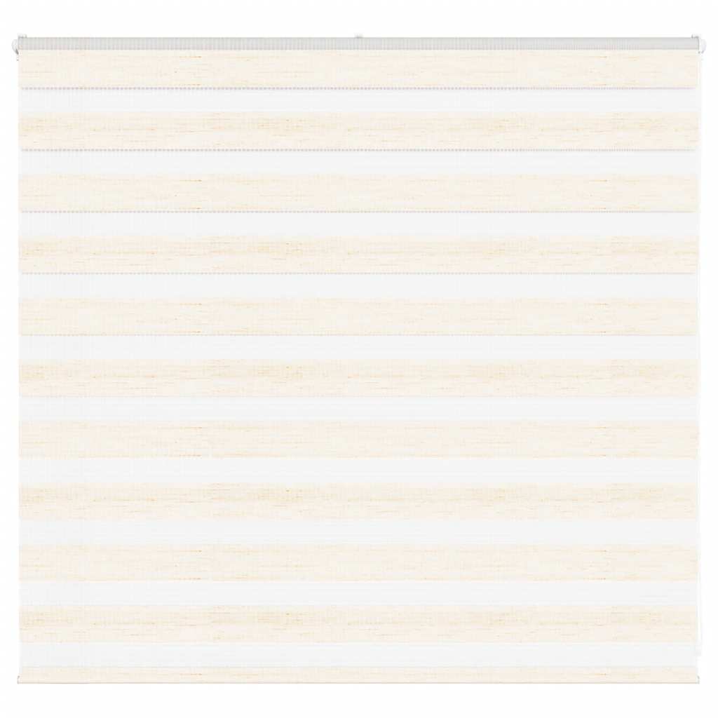 vidaXL Zebra Blind Marble Beige 160x100 cm Fabric Width 155.9 cm Polyester