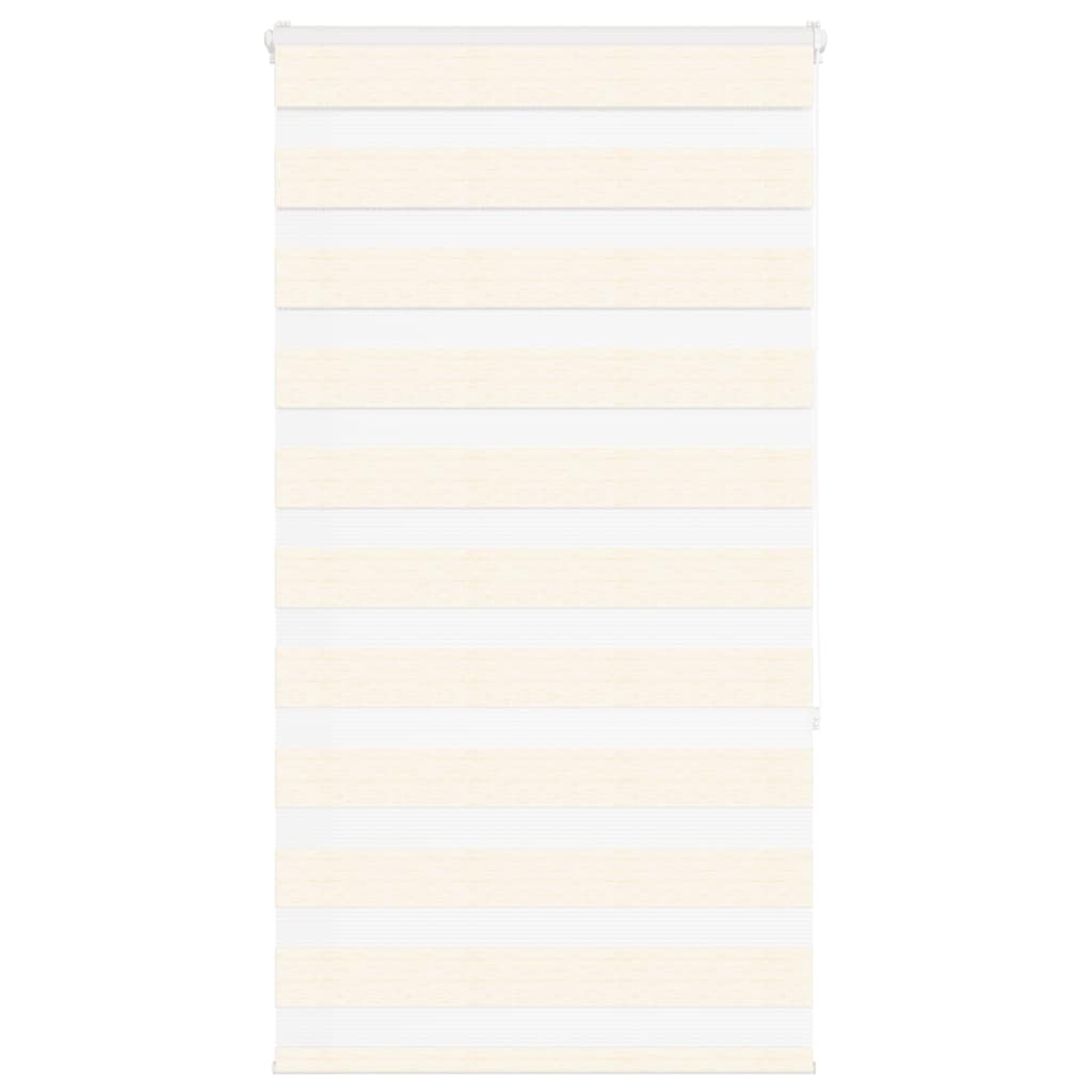 vidaXL Zebra Blind Marble Beige 80x150 cm Fabric Width 75.9 cm Polyester