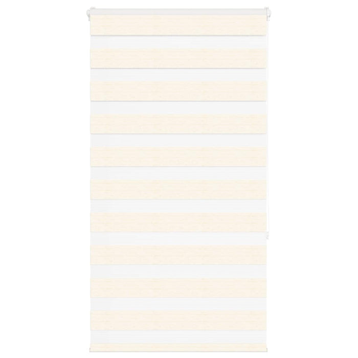 vidaXL Zebra Blind Marble Beige 80x150 cm Fabric Width 75.9 cm Polyester