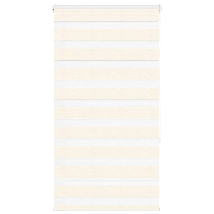 vidaXL Zebra Blind Marble Beige 90x150 cm Fabric Width 85.9 cm Polyester