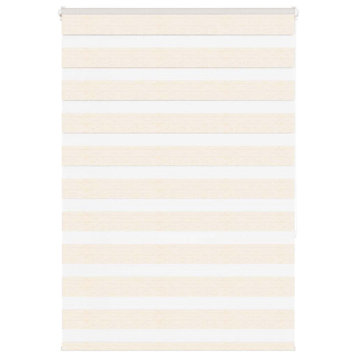 vidaXL Zebra Blind Marble Beige 105x150 cm Fabric Width 100.9 cm Polyester