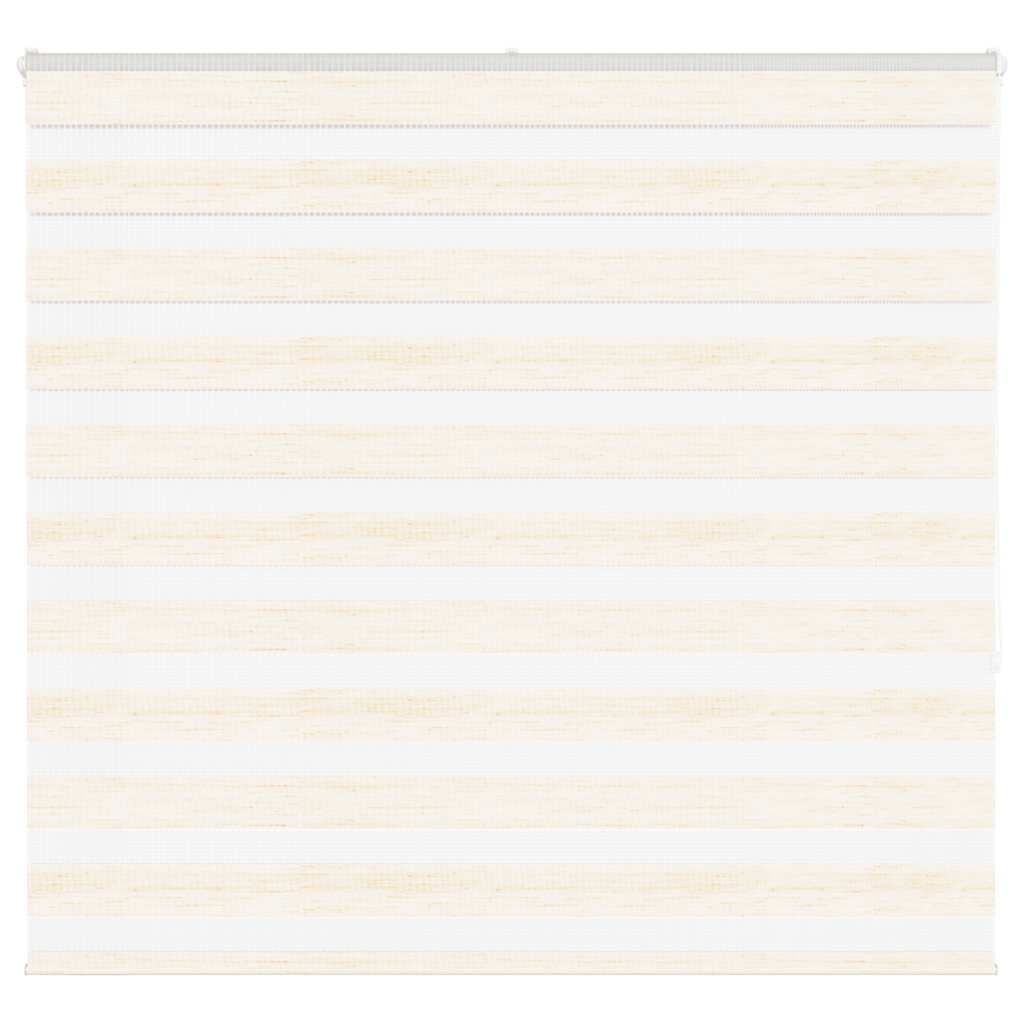 vidaXL Zebra Blind Marble Beige 155x150 cm Fabric Width 150.9 cm Polyester