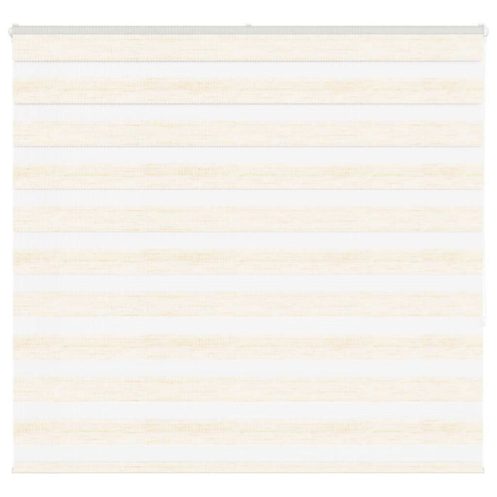 vidaXL Zebra Blind Marble Beige 155x150 cm Fabric Width 150.9 cm Polyester