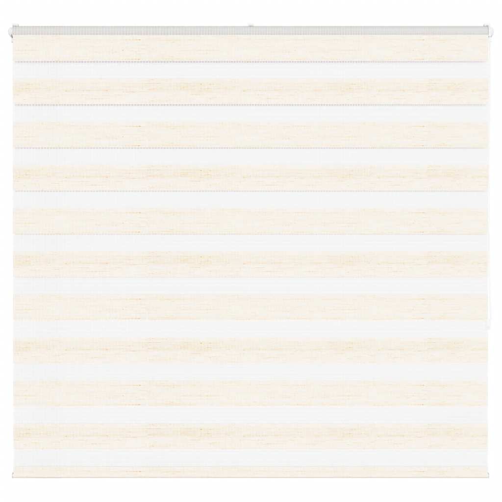 vidaXL Zebra Blind Marble Beige 160x150 cm Fabric Width 155.9 cm Polyester