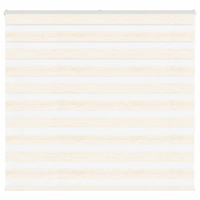 vidaXL Zebra Blind Marble Beige 160x150 cm Fabric Width 155.9 cm Polyester