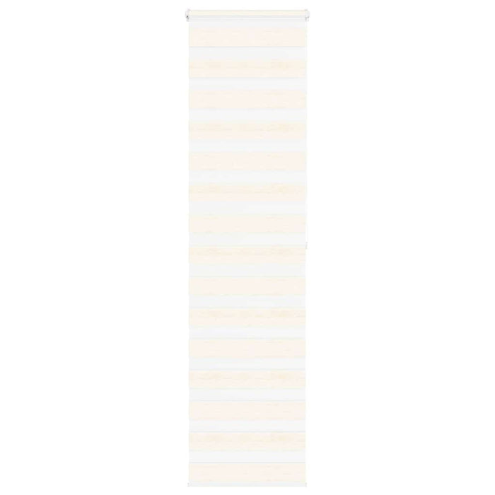 vidaXL Zebra Blind Marble Beige 60x200 cm Fabric Width 55.9 cm Polyester