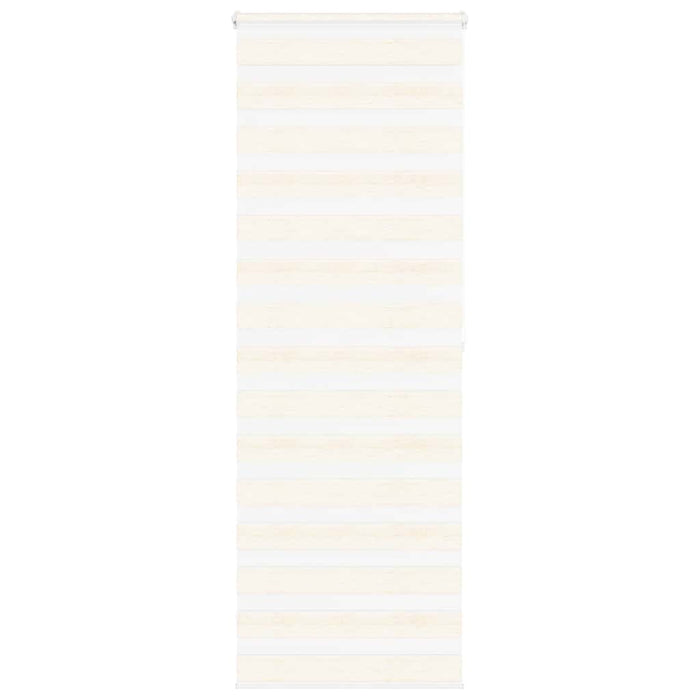 vidaXL Zebra Blind Marble Beige 70x200 cm Fabric Width 65.9 cm Polyester